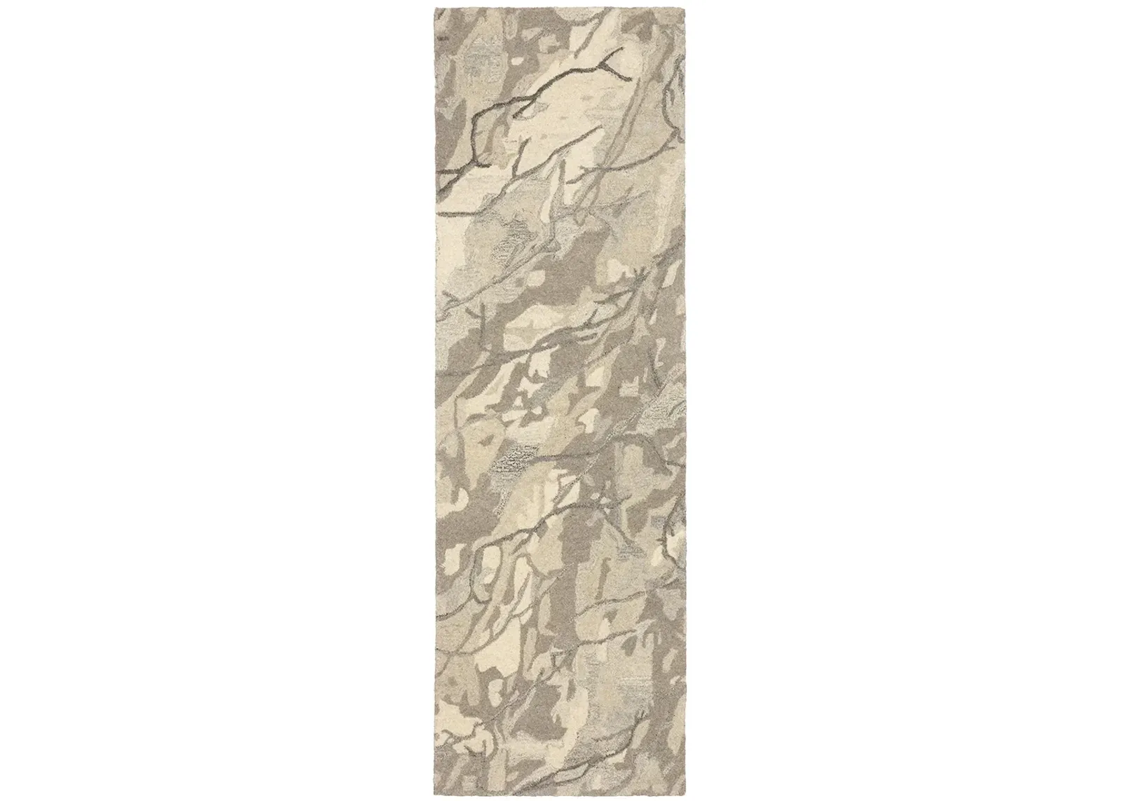 Anastasia 2'6" x 8' Beige Rug