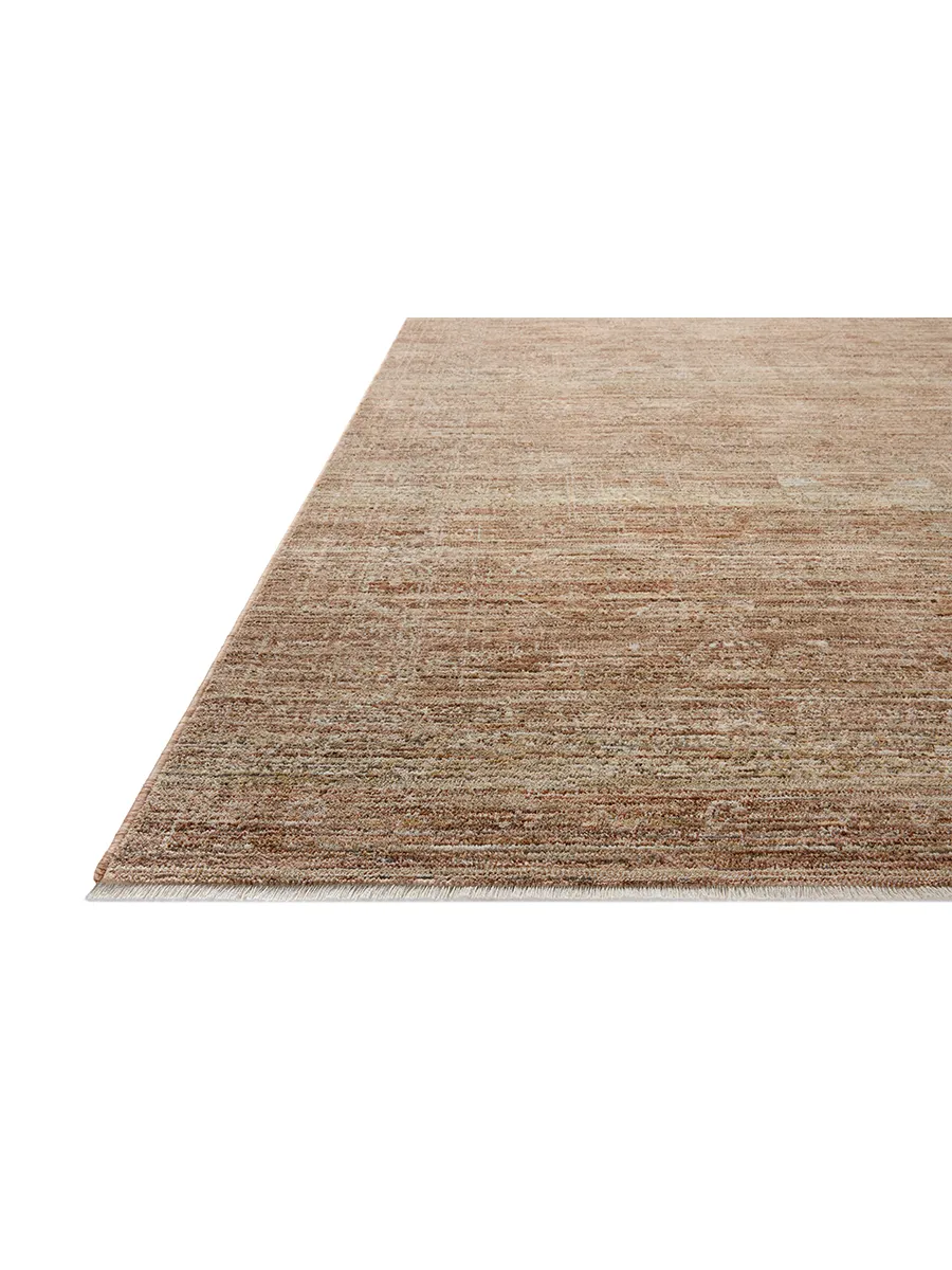 II Tabitha Clay/Natural 11'6" x 15'6" Accent Rug by Loloi II