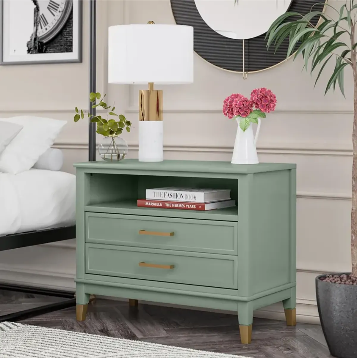 CosmoLiving by Cosmopolitan Westerleigh Wide Nightstand