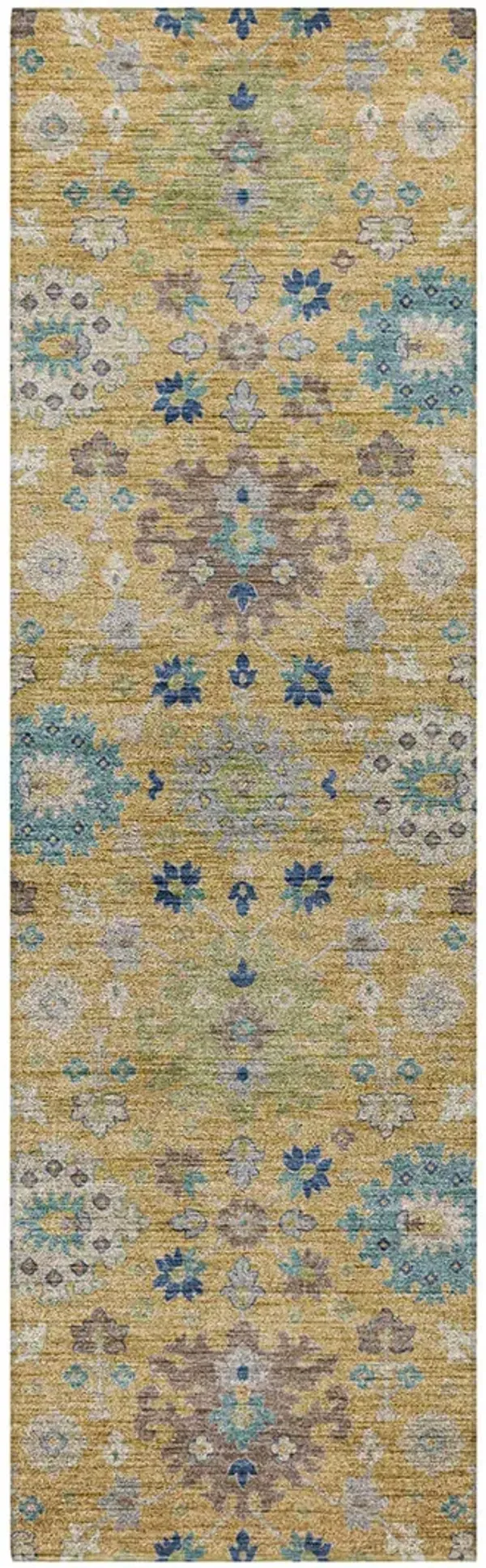 Silk Road Turmeric 2'3" x 7'6" Rug