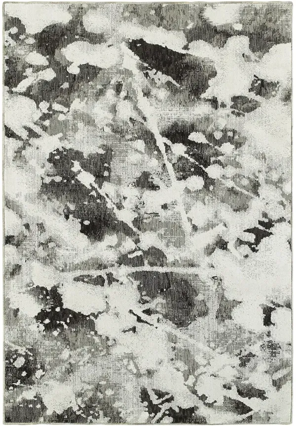 Evolution 1'10" x 3'2" Char Rug