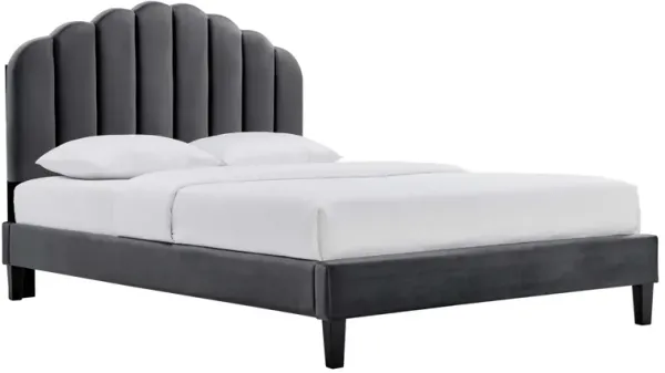 Modway - Daisy Performance Velvet Full Platform Bed