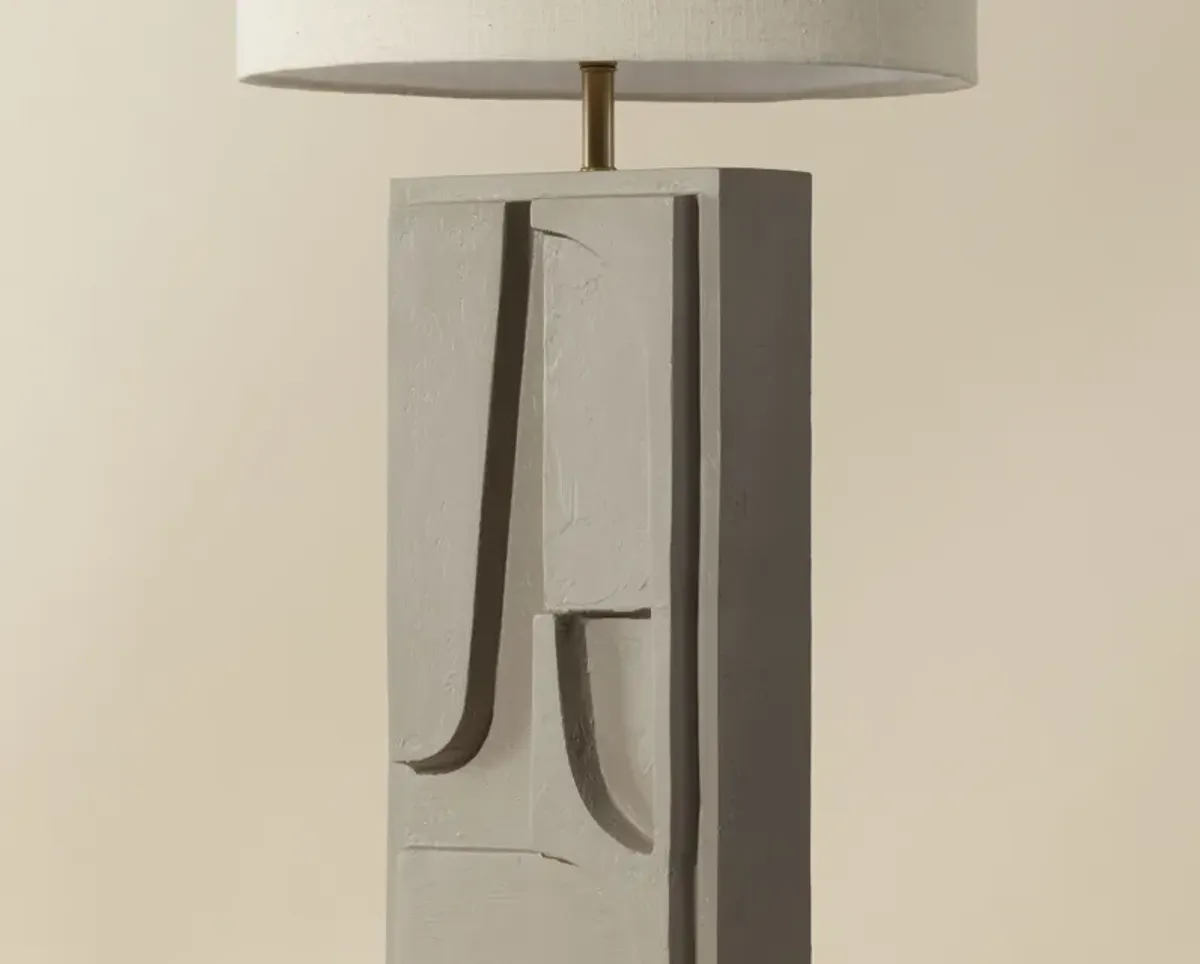 Dirsan Taupe Table Lamp