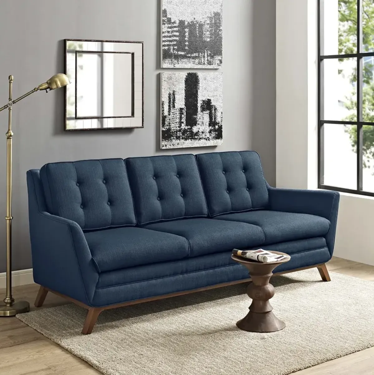 Beguile Upholstered Fabric Sofa