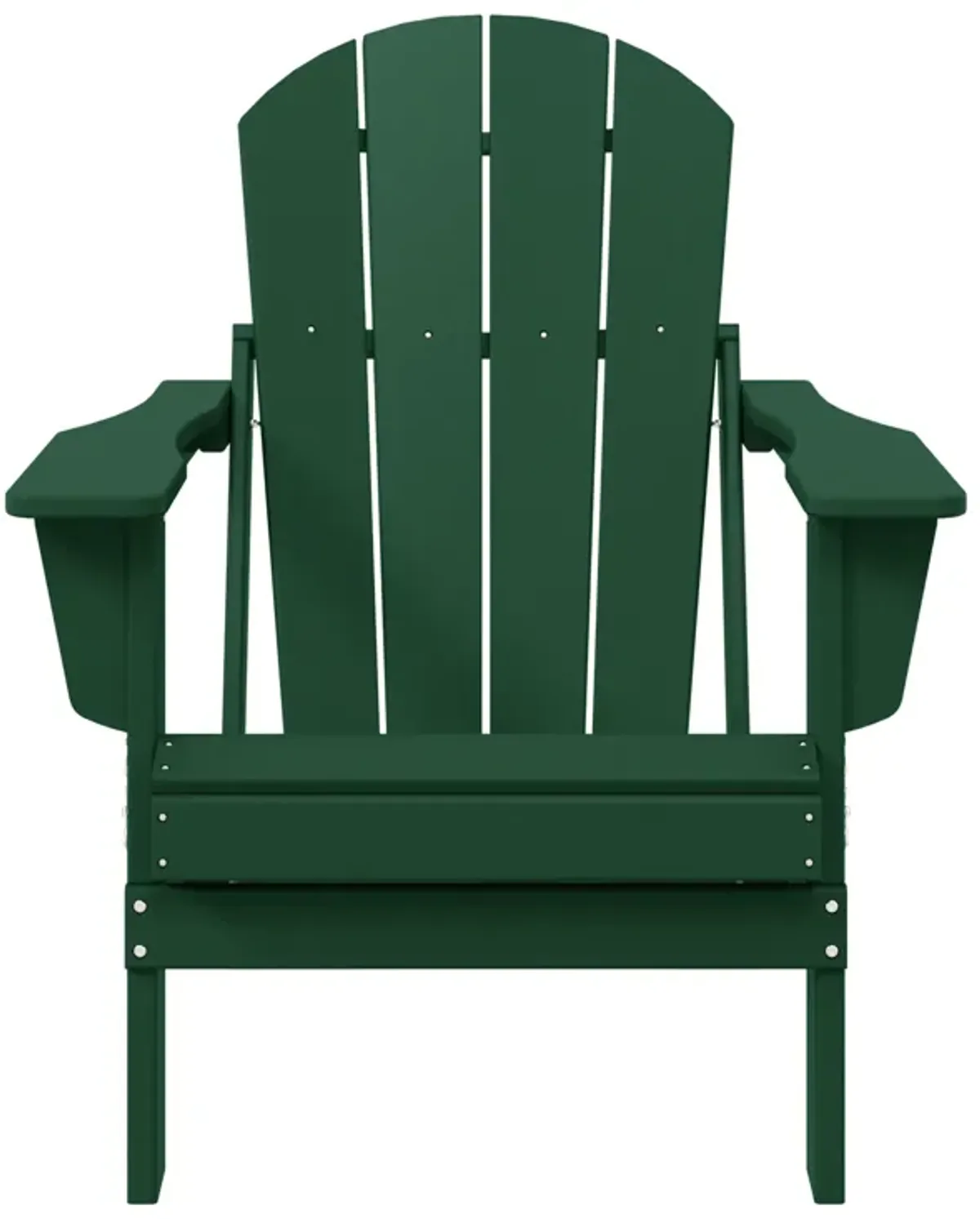 WestinTrends HDPE Outdoor Patio Folding Poly Adirondack Chair