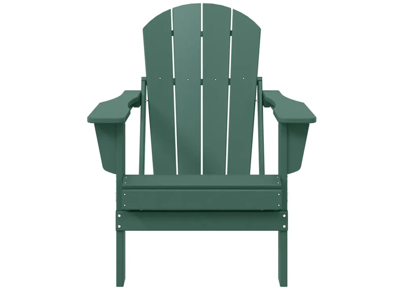 WestinTrends HDPE Outdoor Patio Folding Poly Adirondack Chair