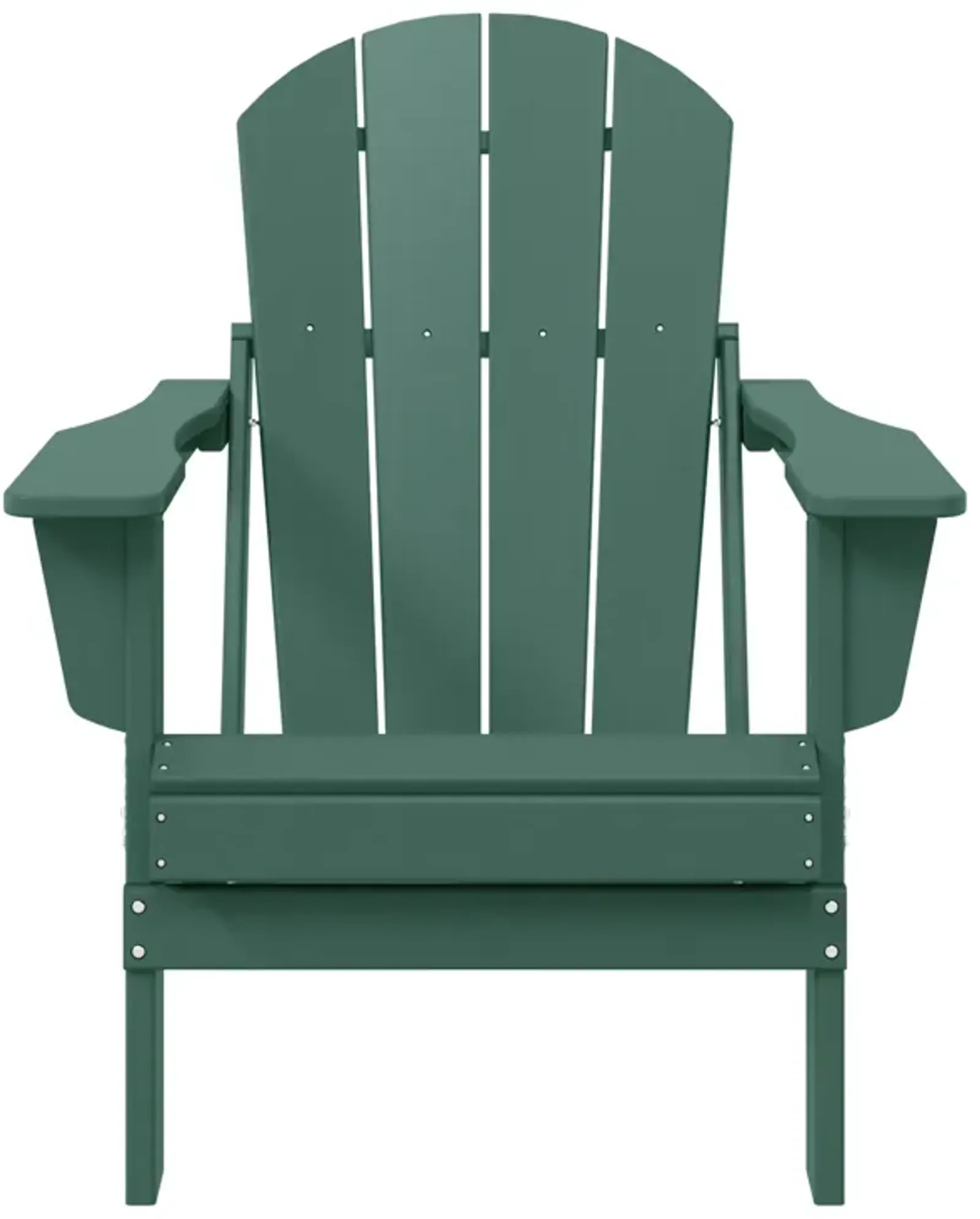 WestinTrends HDPE Outdoor Patio Folding Poly Adirondack Chair