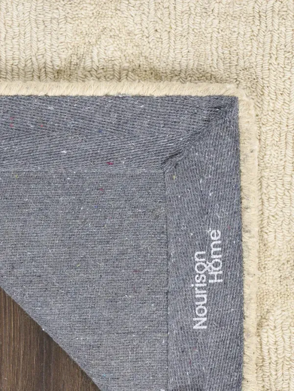 Wool Haven WOH01 Ivory 7'9" x 9'9" Rug