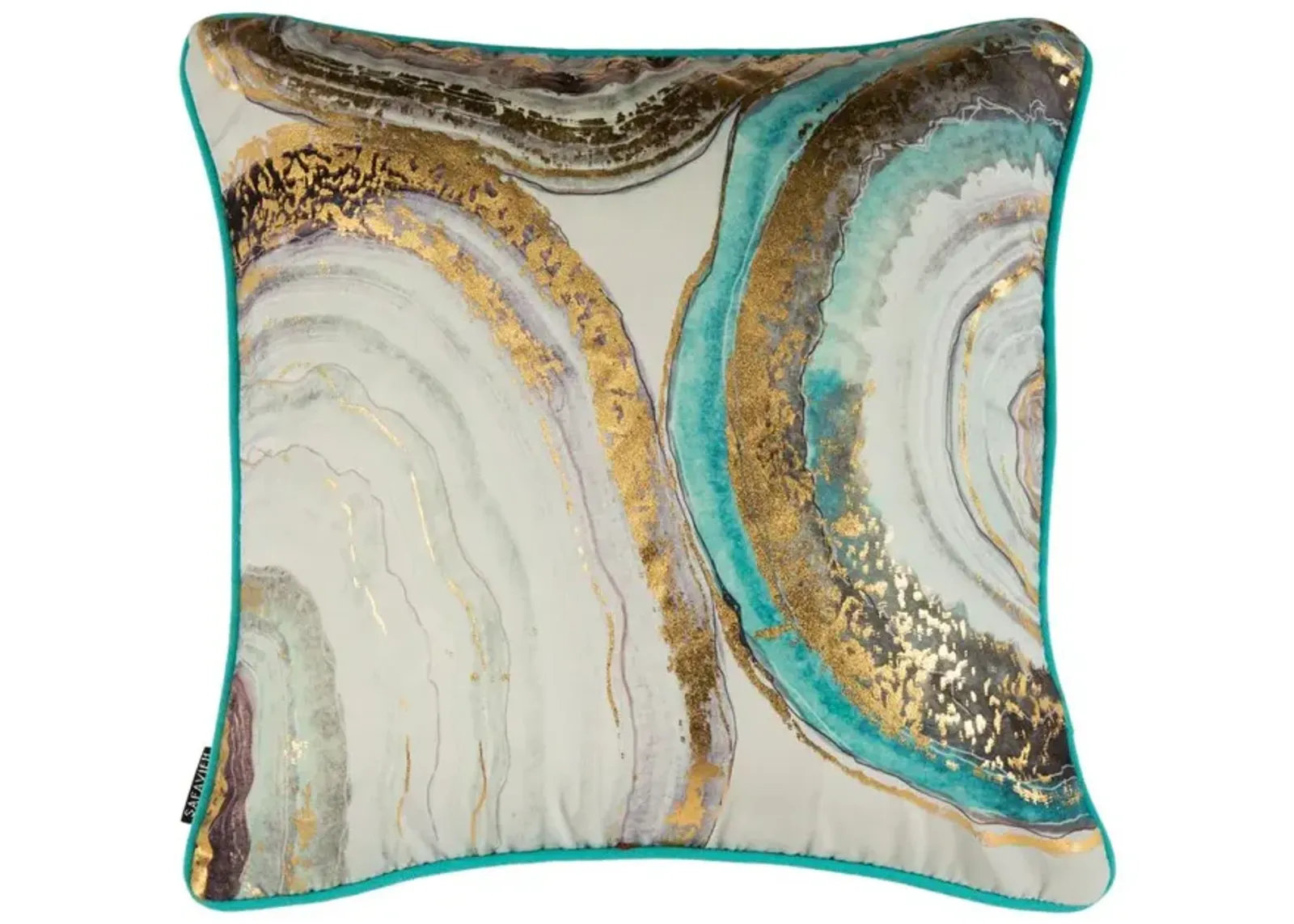 Belen Kox Coastal Oasis Throw Pillow, Belen Kox