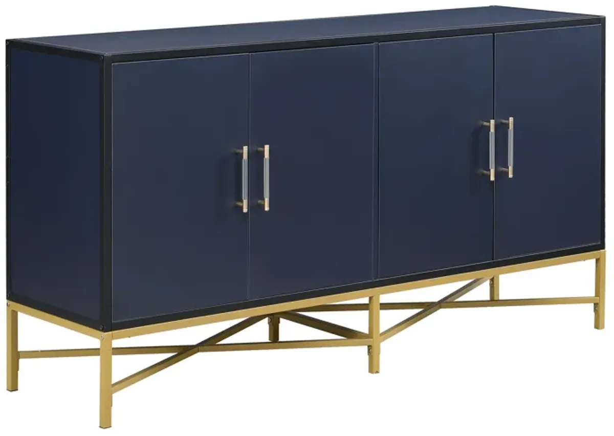 Merax Four-Door Sideboard Storage Cabinet