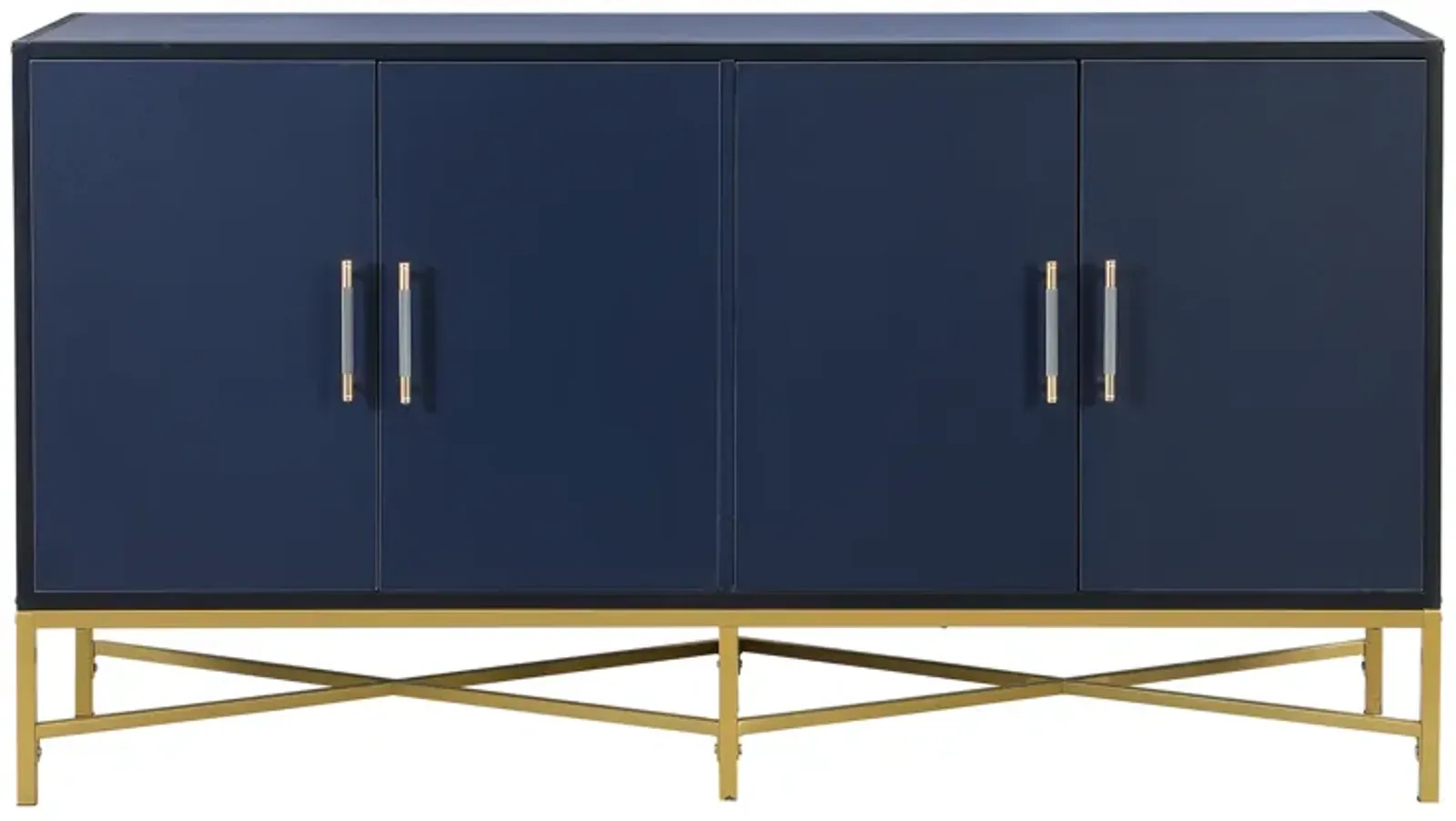 Merax Four-Door Sideboard Storage Cabinet