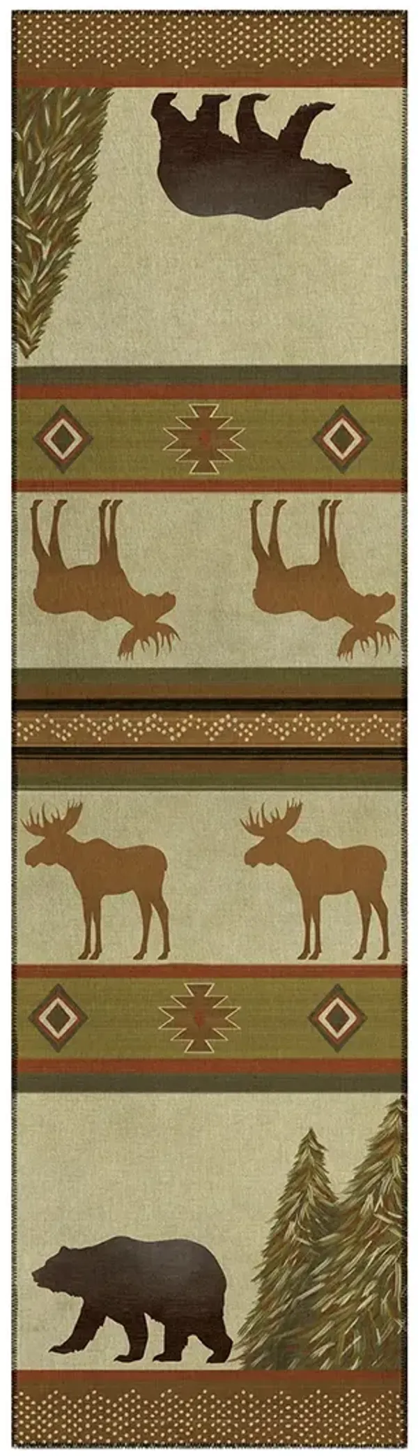 Excursion EX1 Beige 2'3" x 7'6" Rug