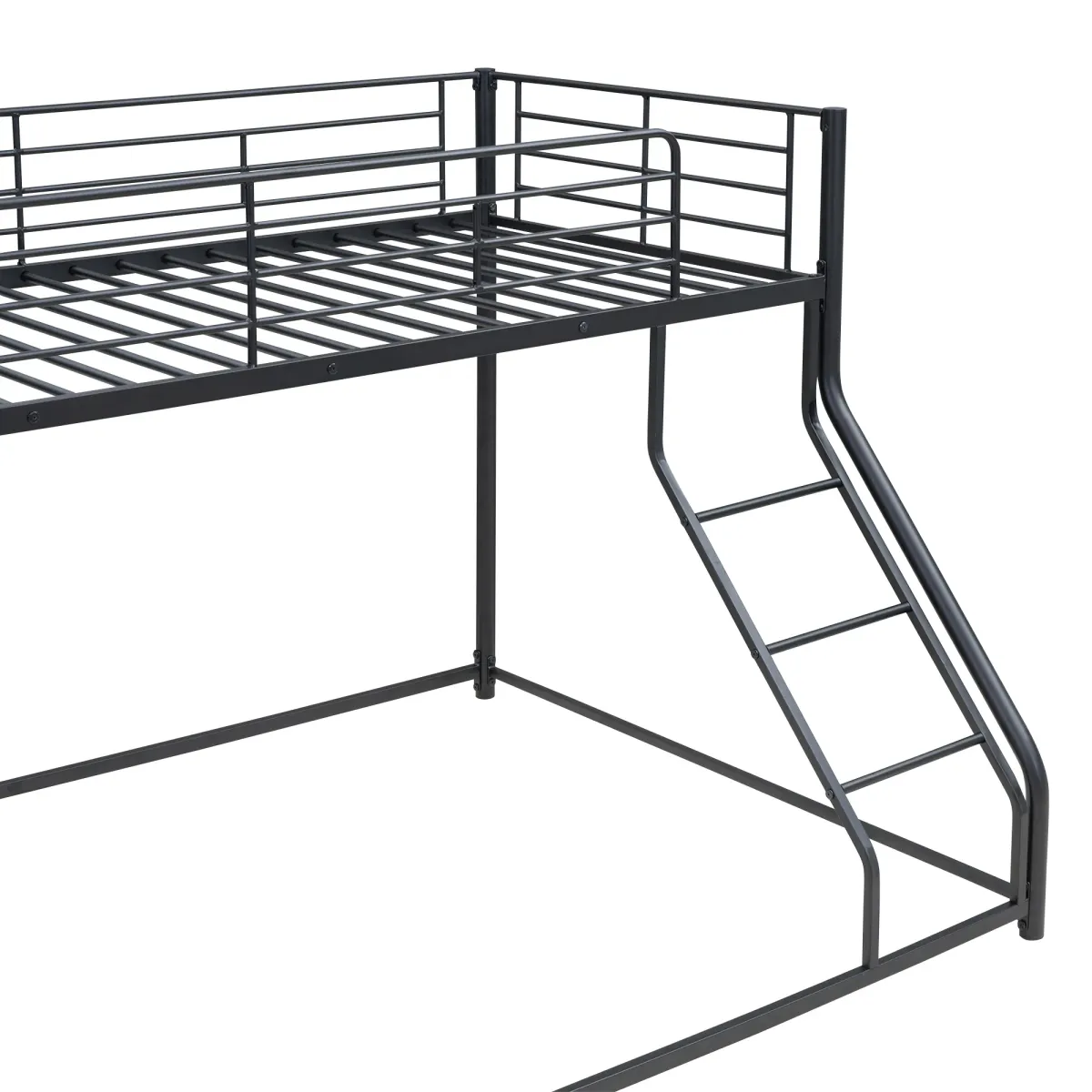 Merax Metal Floor Bunk Bed Bedroom Furniture