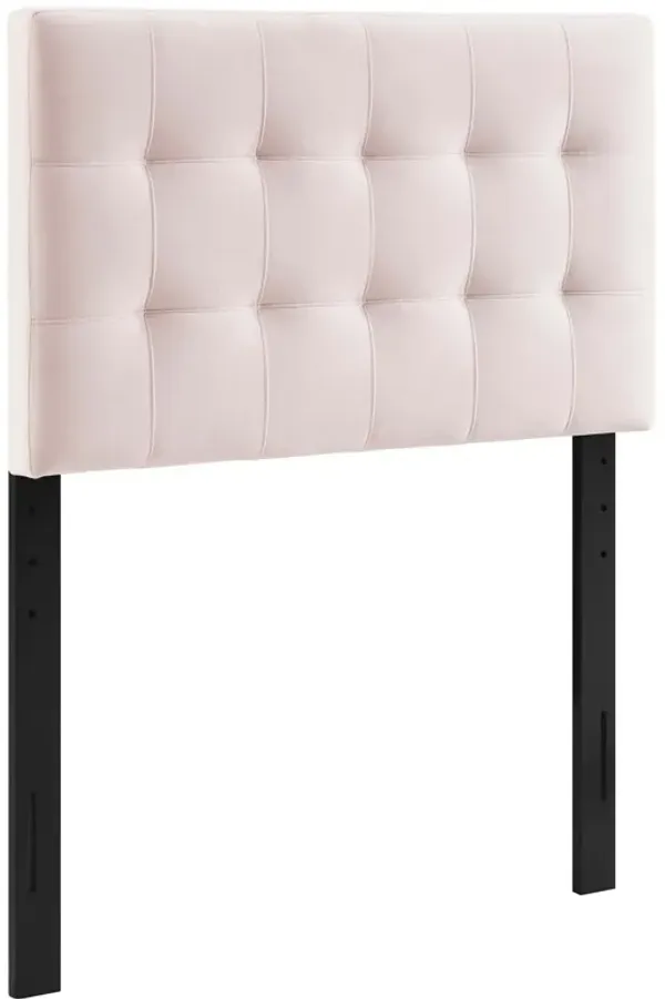 Modway - Lily Biscuit Tufted Twin Performance Velvet Headboard