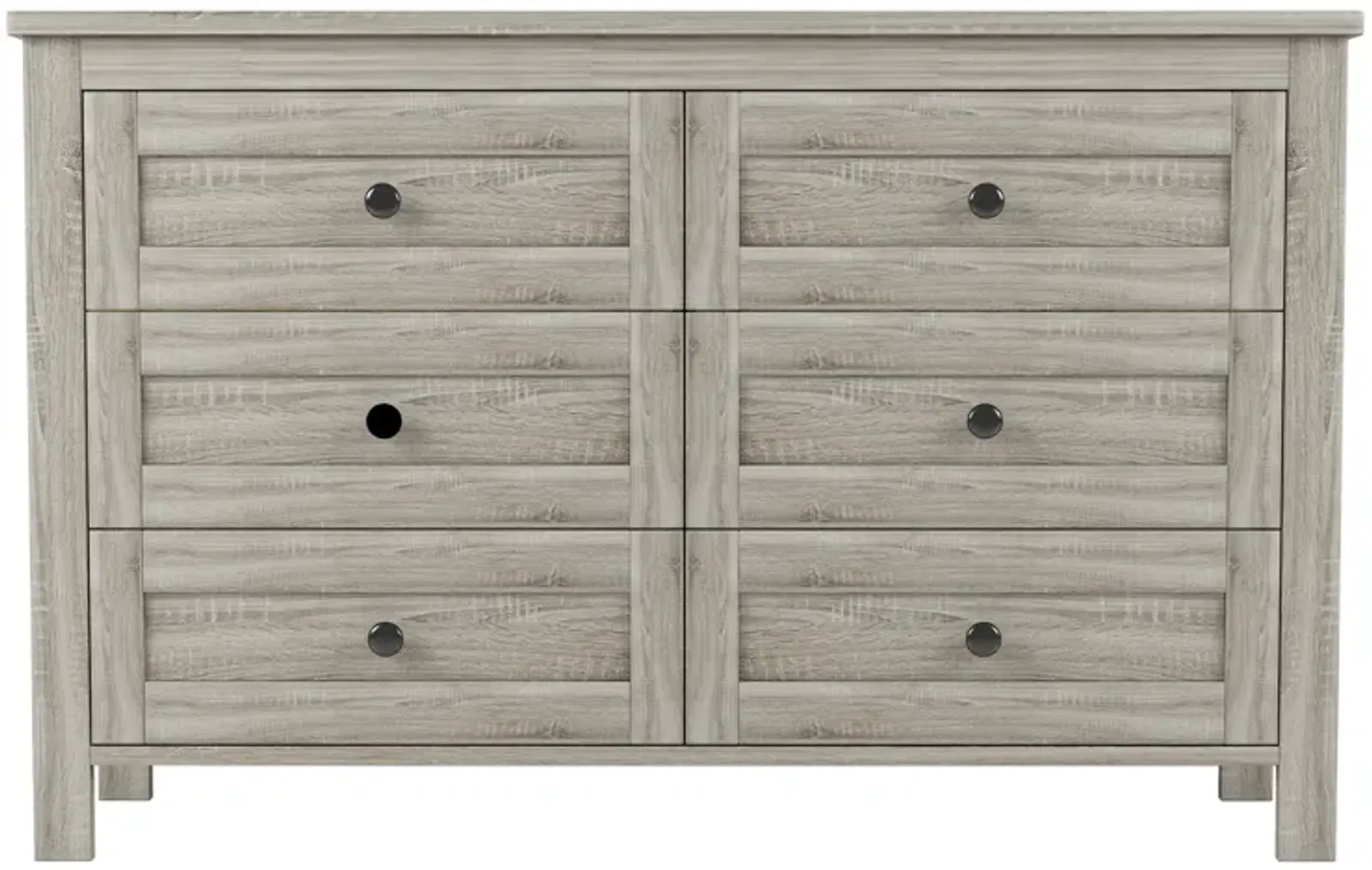 Merax Farmhouse Style Wooden Dresser with 6 Drawer