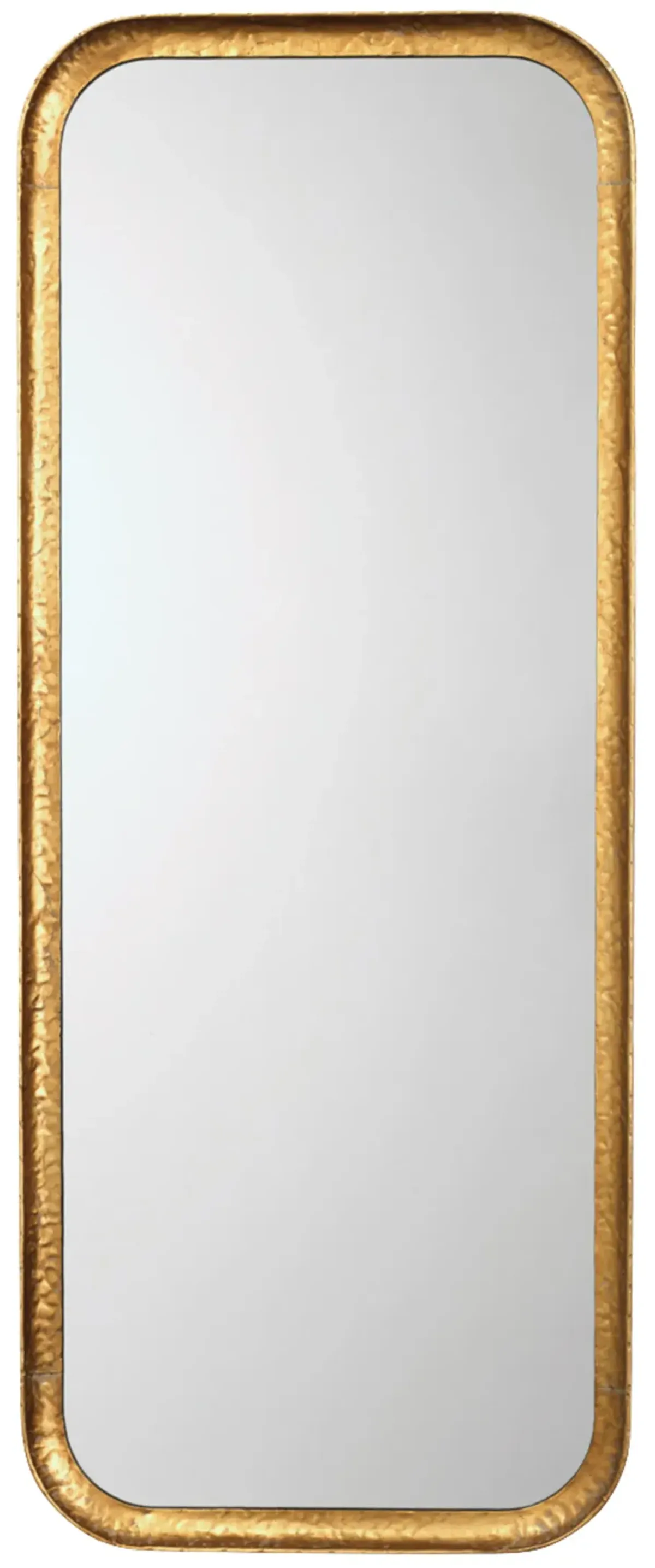 Capital Iron Mirror, Gold Leaf