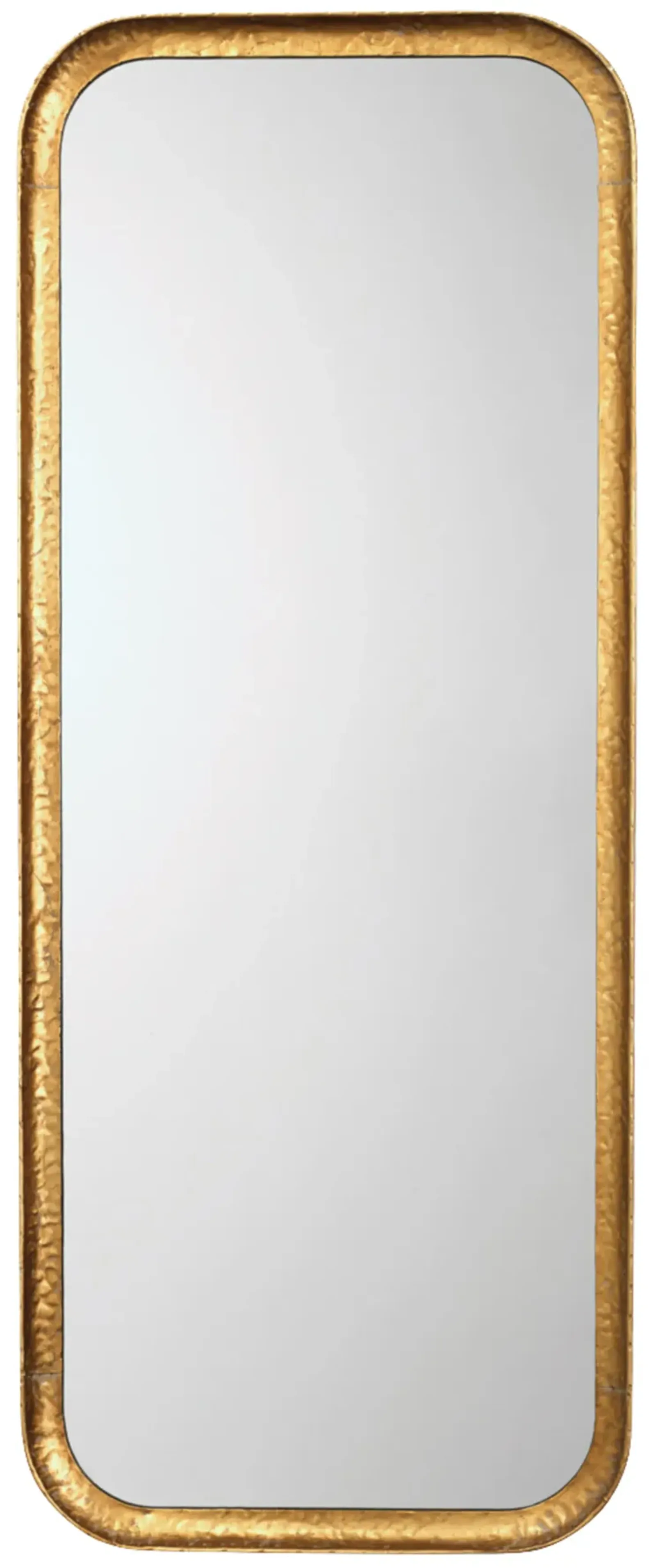 Capital Iron Mirror, Gold Leaf