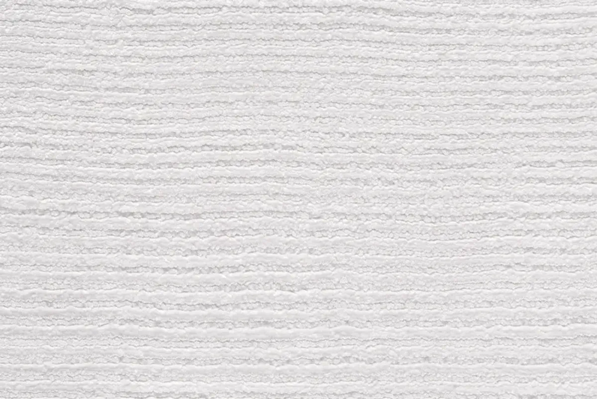 Batisse 8717F White 2'6" x 10' Rug