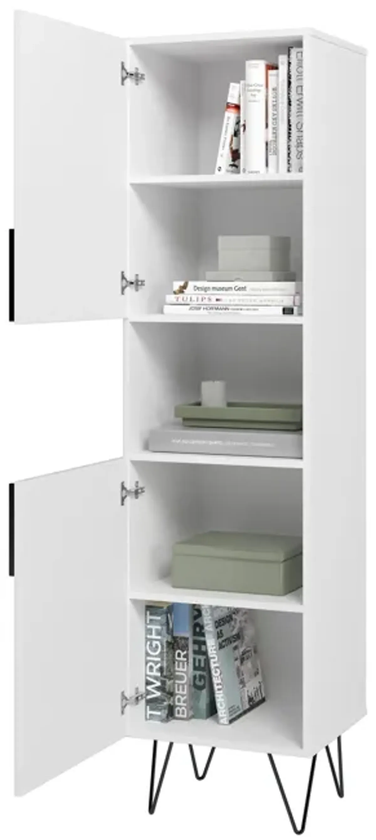 Beekman White Bookcase