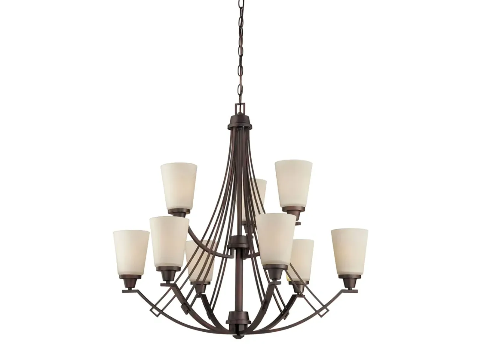 Wright 9-Light Chandelier