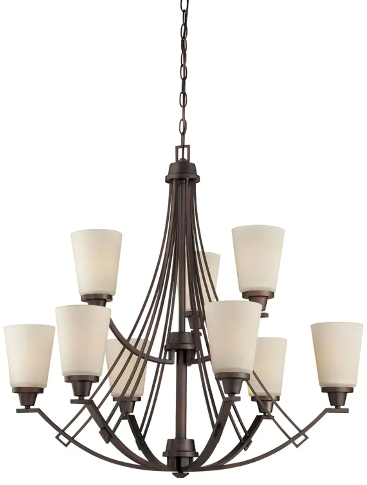 Wright 9-Light Chandelier