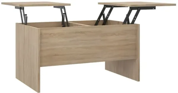 Coffee Table Sonoma Oak 31.5"x19.7"x16.7" Engineered Wood