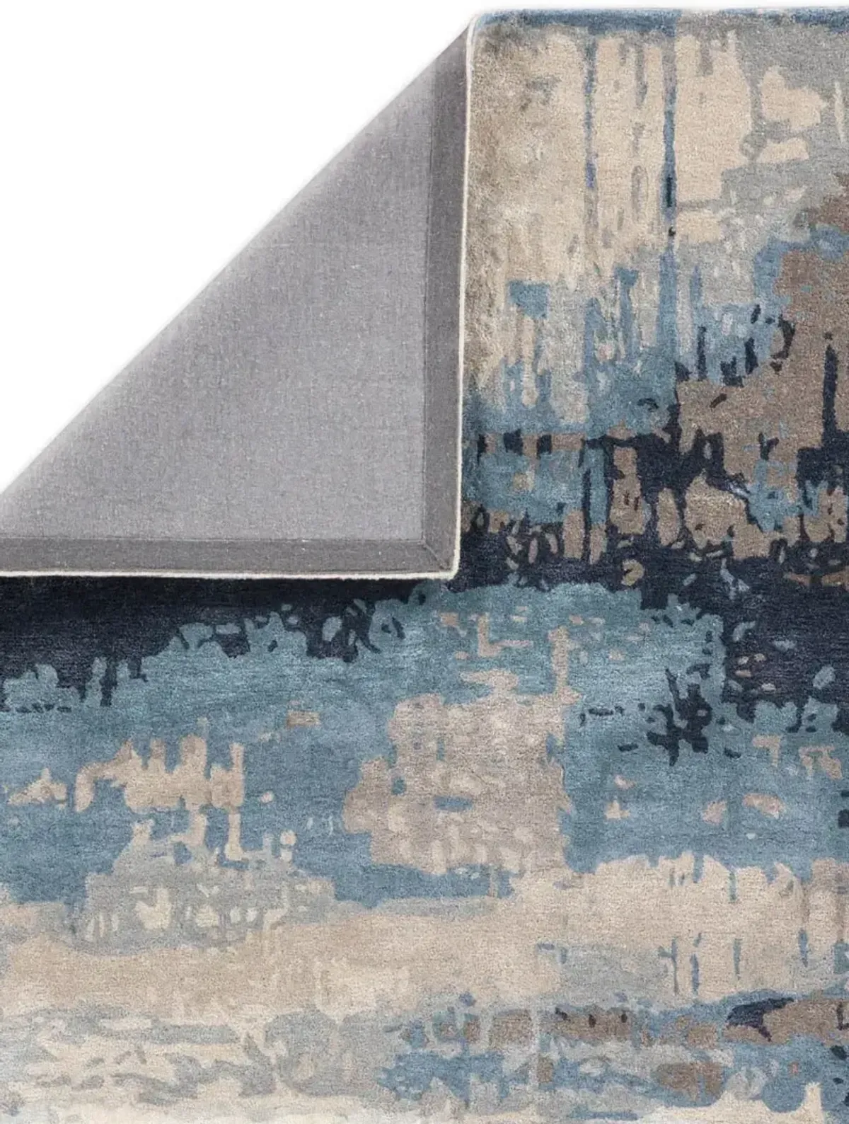 Genesis Benna Blue 8' Round Rug