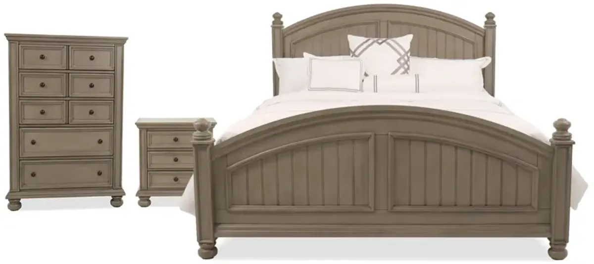 Barnwell 3pc Twin Bedroom Set