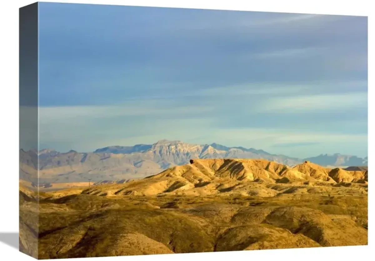 Virgin Mountains from Lake Mead National Recreation Area, Nevada-Canvas Art-16x12