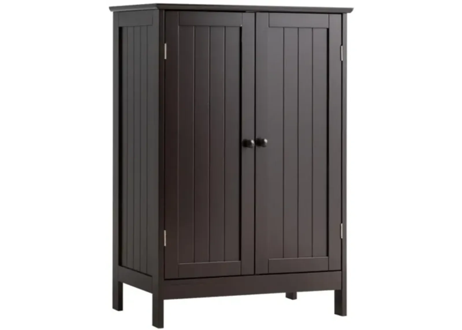 Hivvago 2-Door Freee-Standing Bathroom Cabinet with Shelf