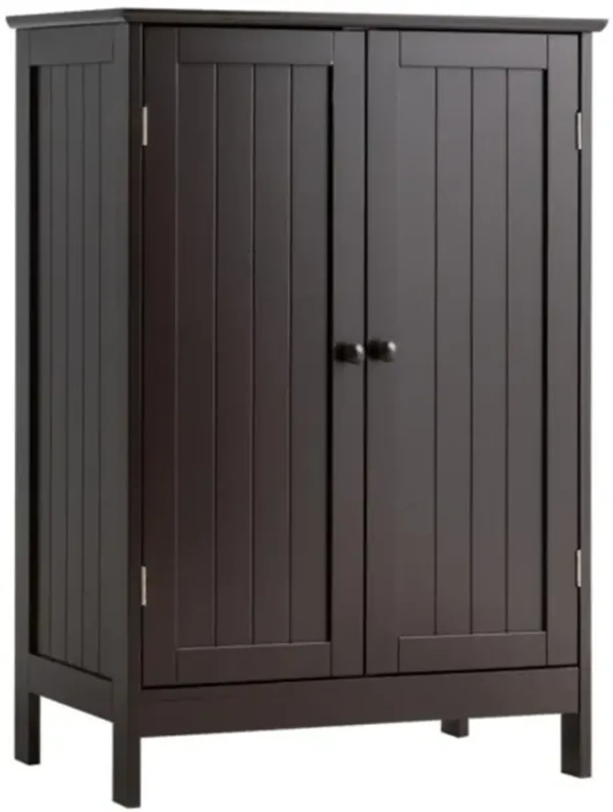 Hivvago 2-Door Freee-Standing Bathroom Cabinet with Shelf