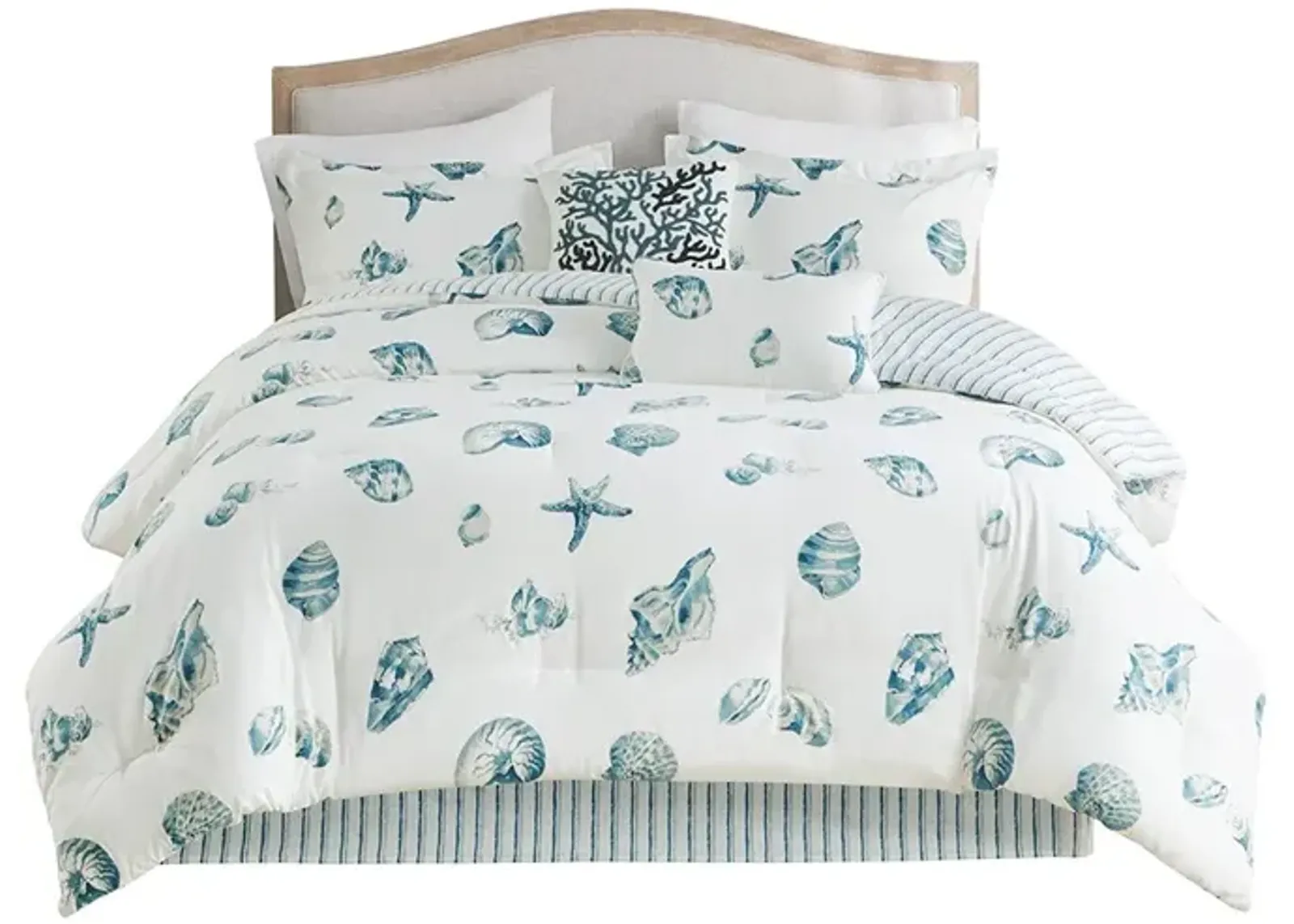 Gracie Mills Lane Coastal Breeze Comforter Set