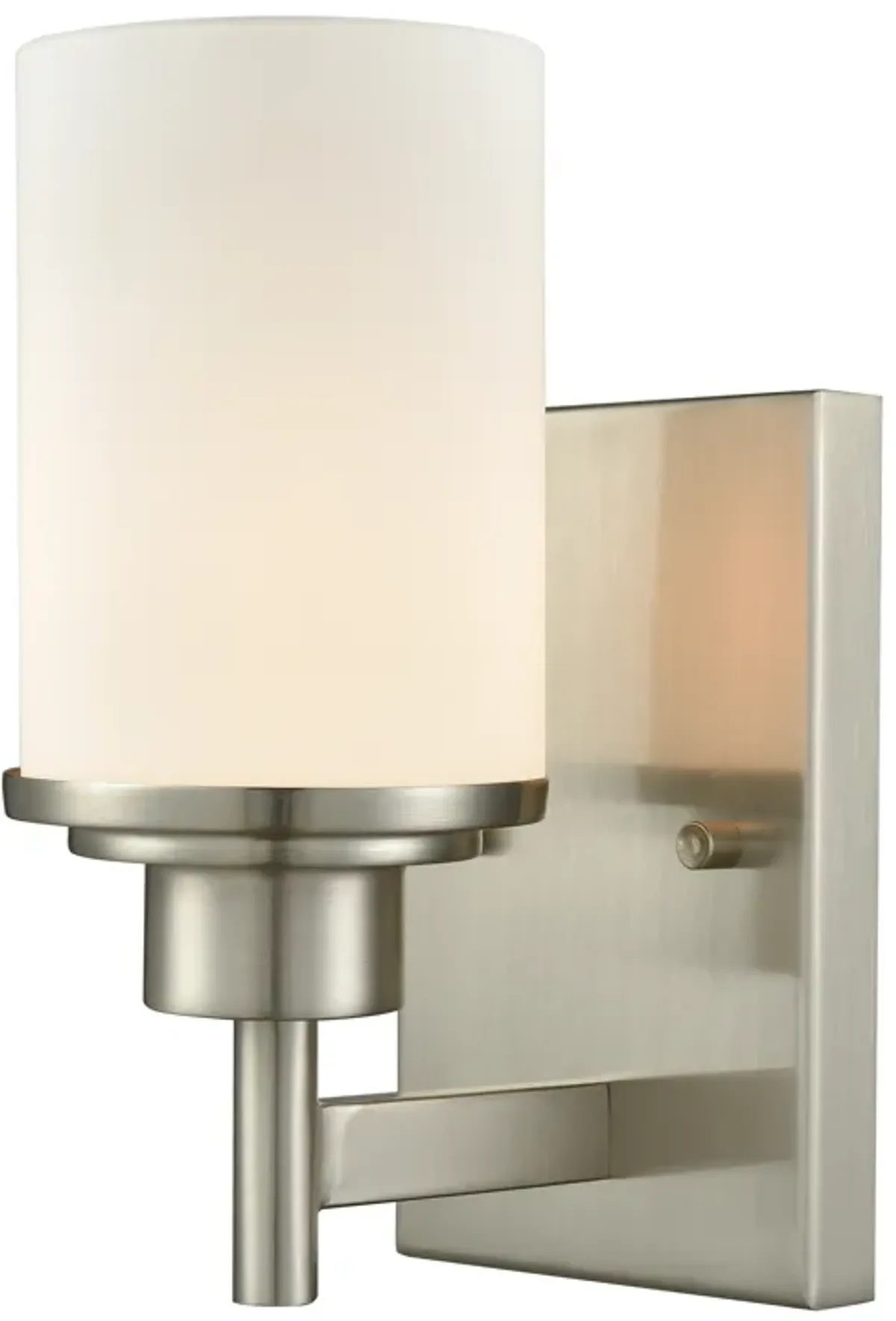 Belmar 9'' High 1-Light Nickel Sconce