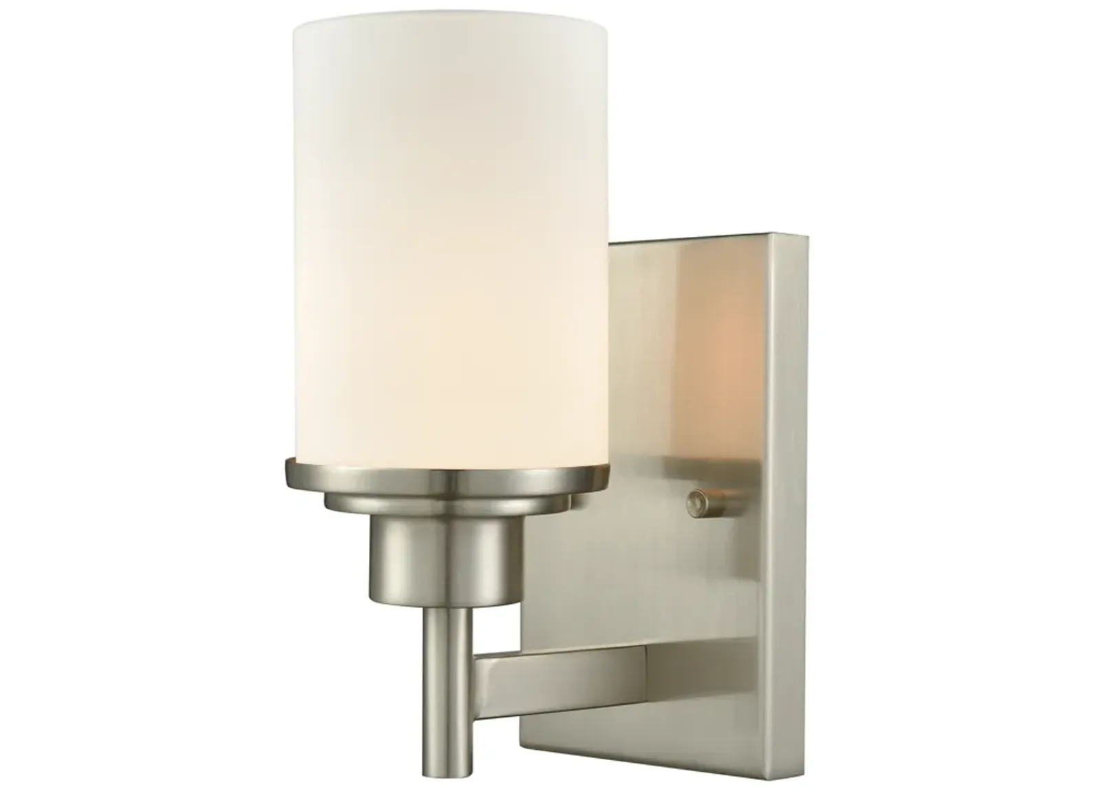 Belmar 9'' High 1-Light Nickel Sconce