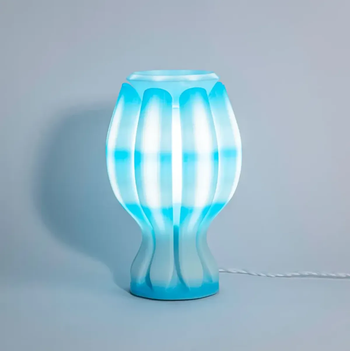 Flower Tropical Coastal Plant-Based PLA 3D Printed Dimmable LED Table Lamp