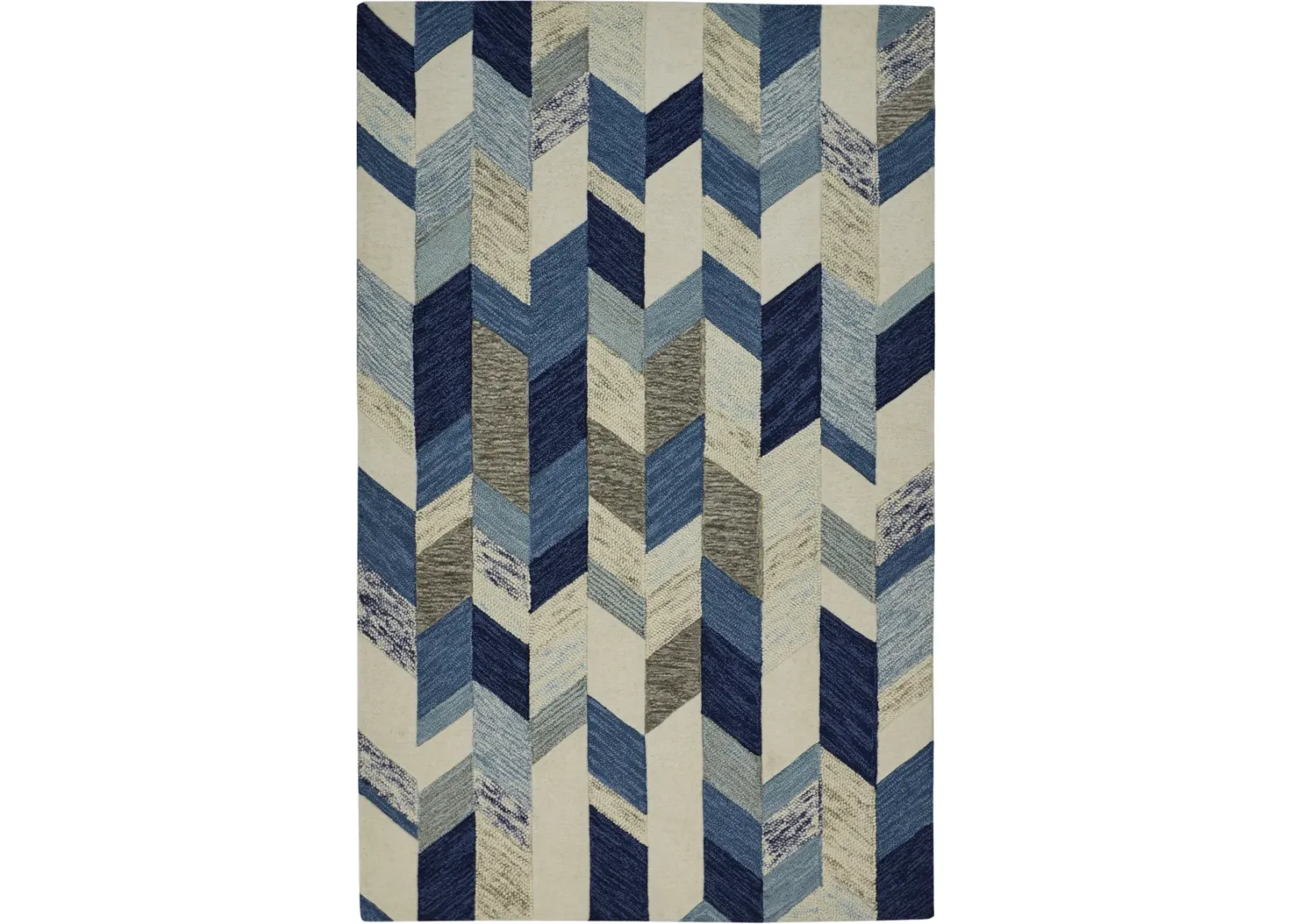 Arazad 8446F Blue/Ivory/Gray 3'6" x 5'6" Rug