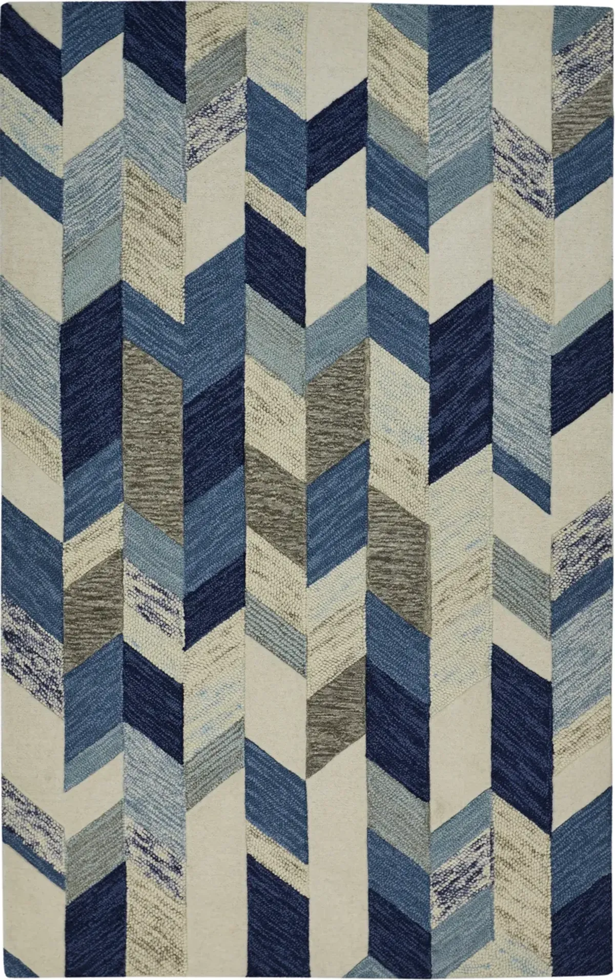 Arazad 8446F Blue/Ivory/Gray 3'6" x 5'6" Rug