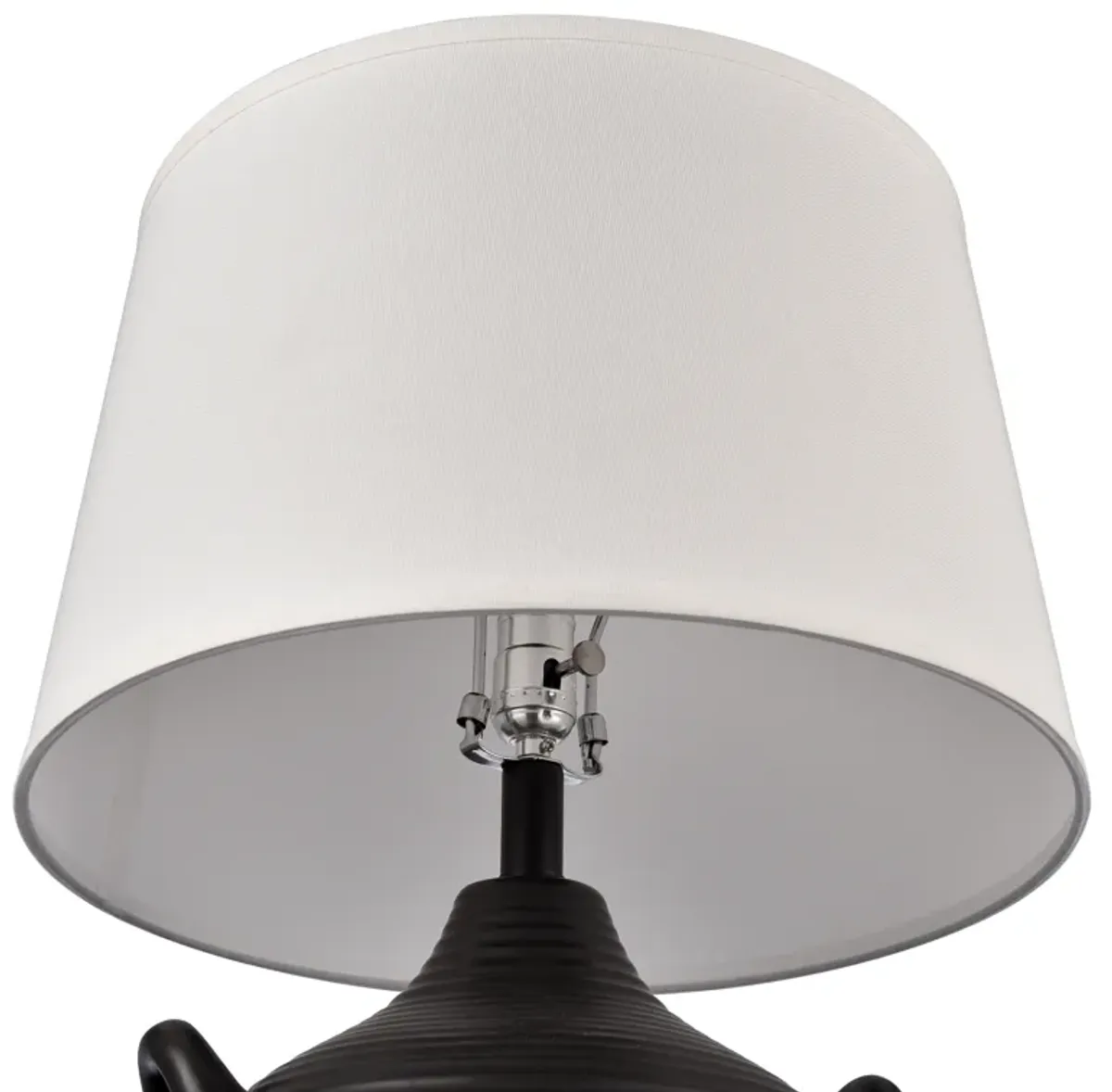 Oxford 25'' High 1-Light Black Table Lamp