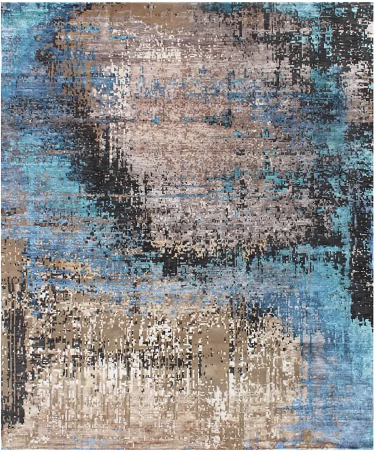 Infinity INF942 Blue 8" x 10" Rug