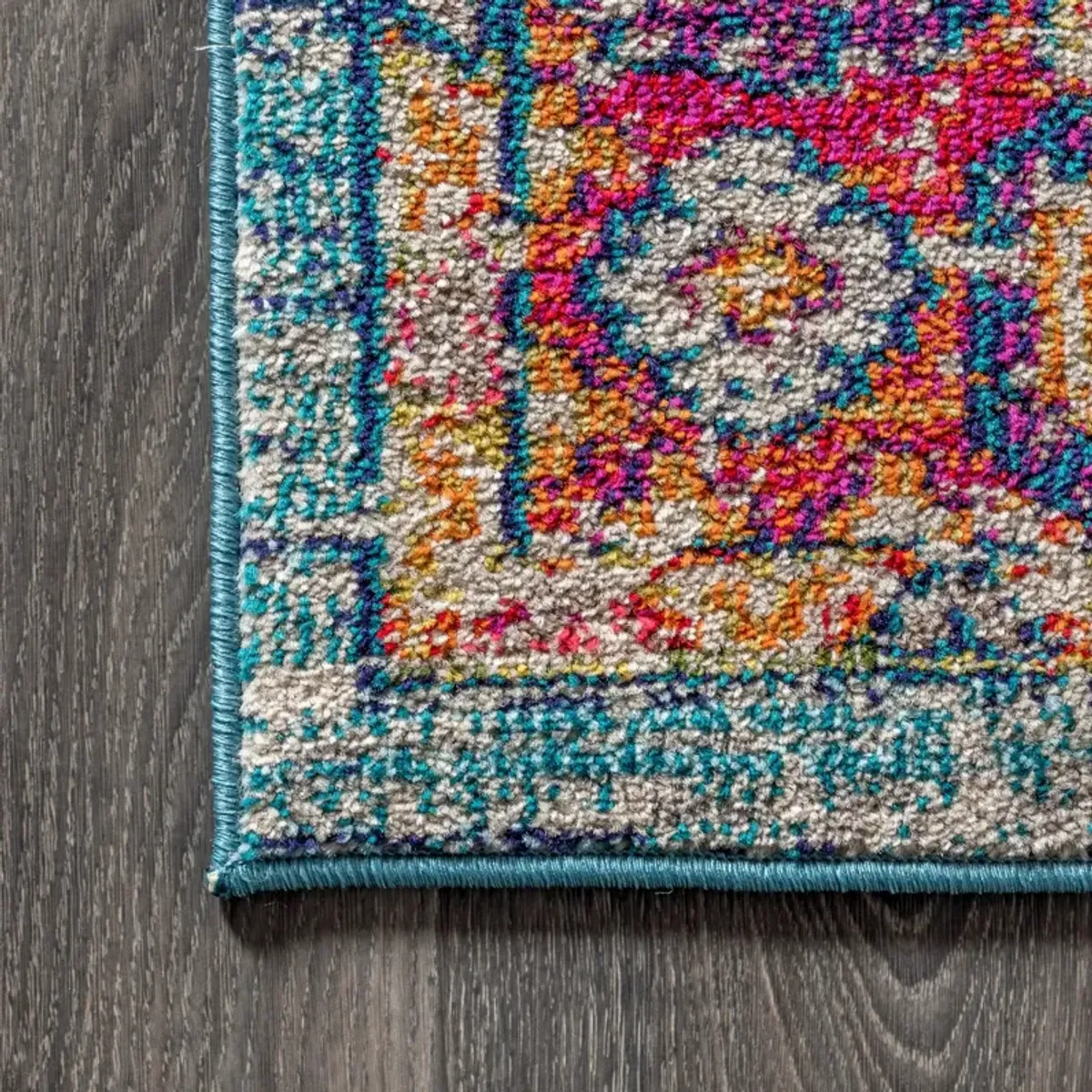 Bpl Bohemian Flair Boho Vintage Medallion Area Rug