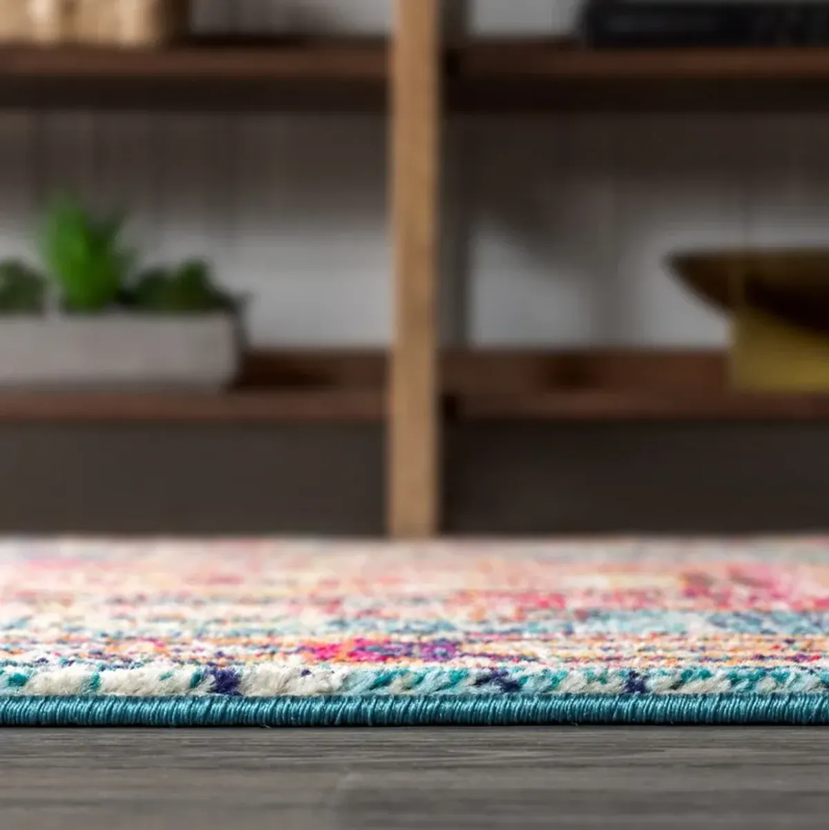 Bpl Bohemian Flair Boho Vintage Medallion Area Rug