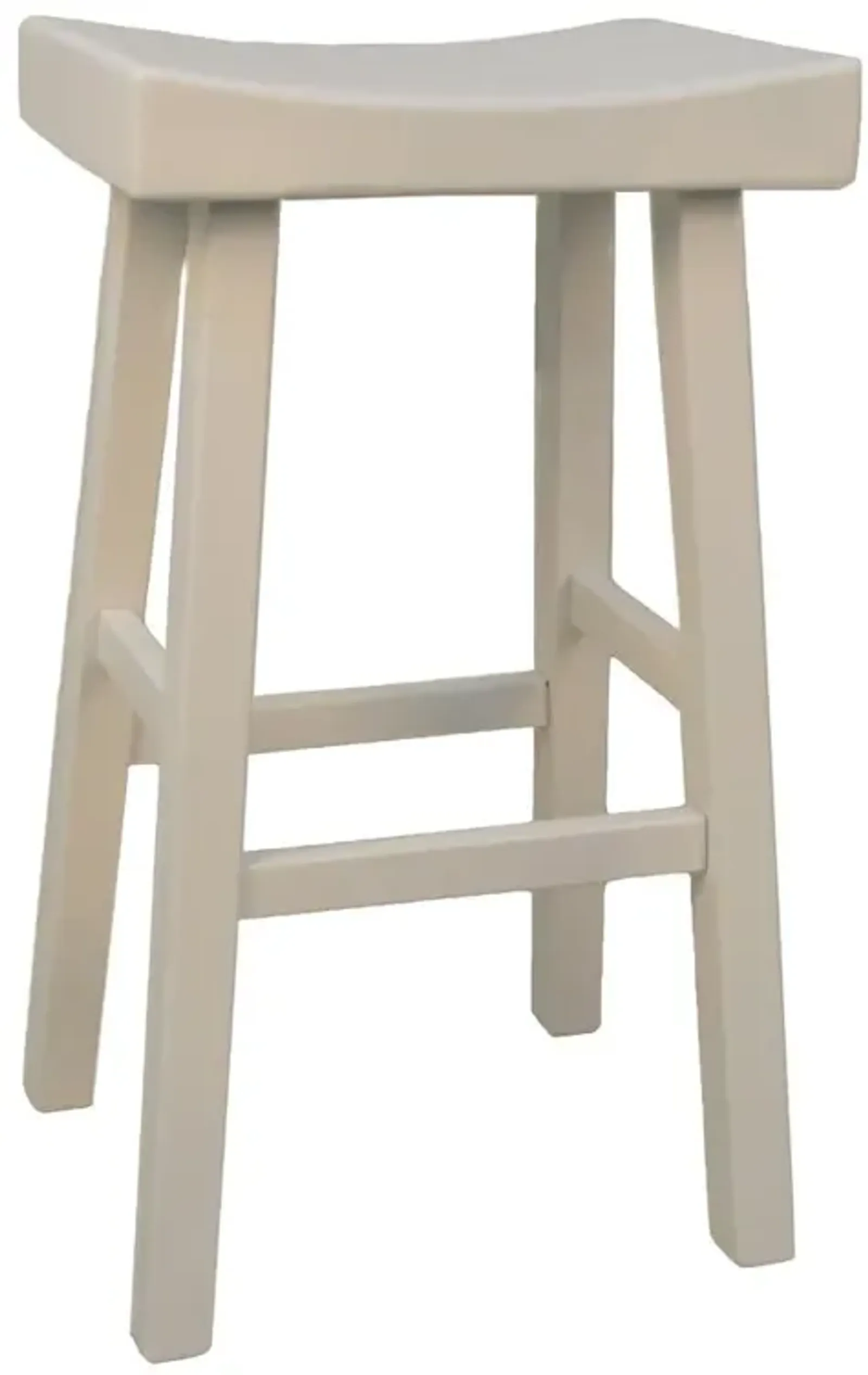 Carolina Living Colborn 30 Barstool - Antique White