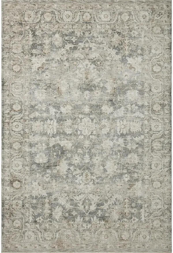 Honora Slate/Beige 2'0" x 3'4" Accent Rug by Amber Lewis x Loloi