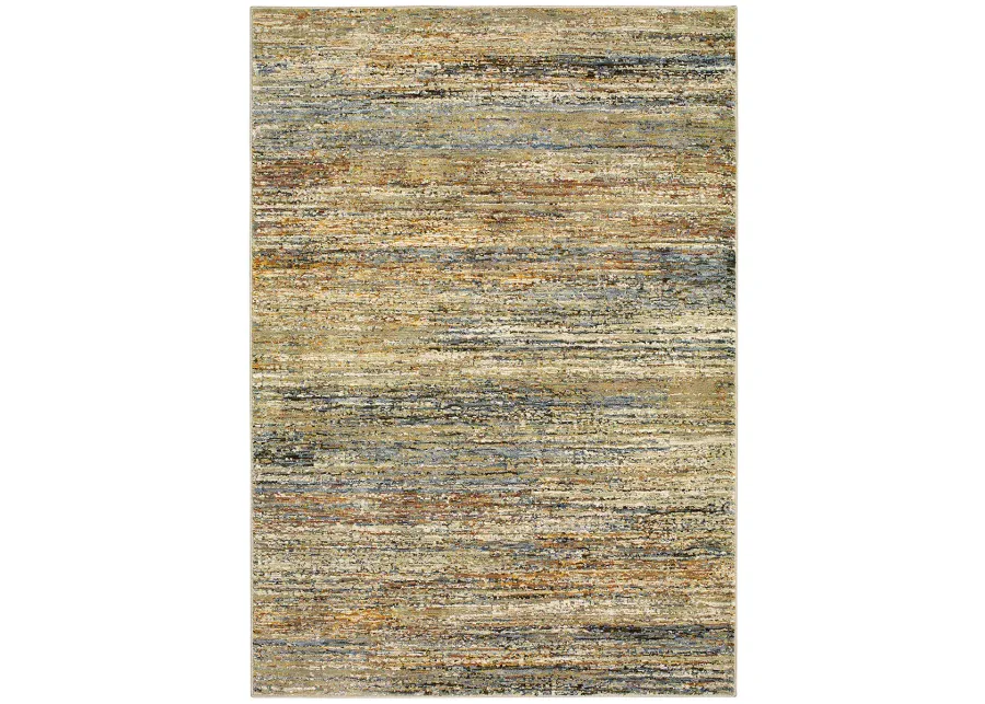 Atlas 7'10" Gold Rug