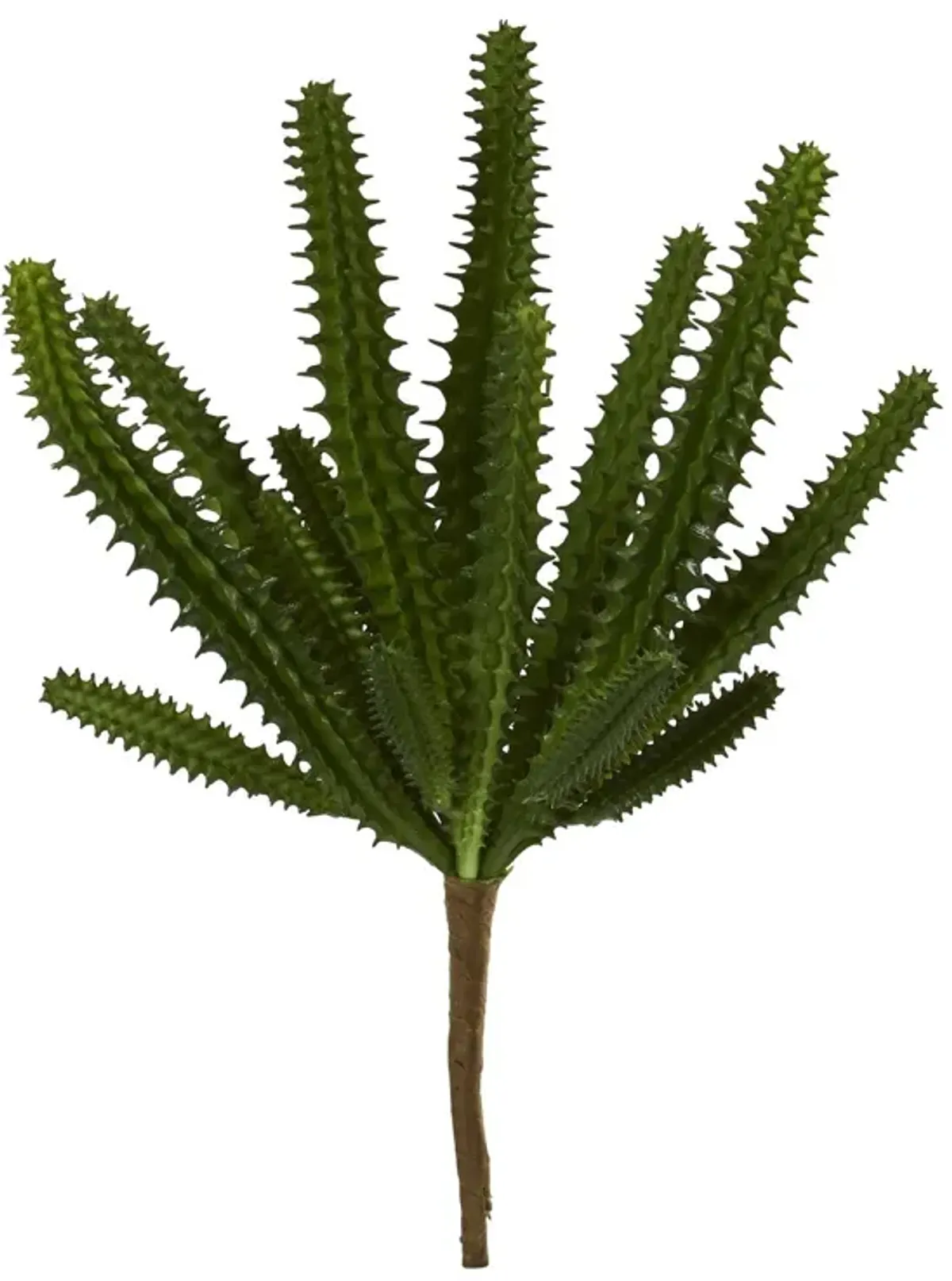 Nearly Natural 8-in Finger Cactus Artificial Plant (Set of 12)