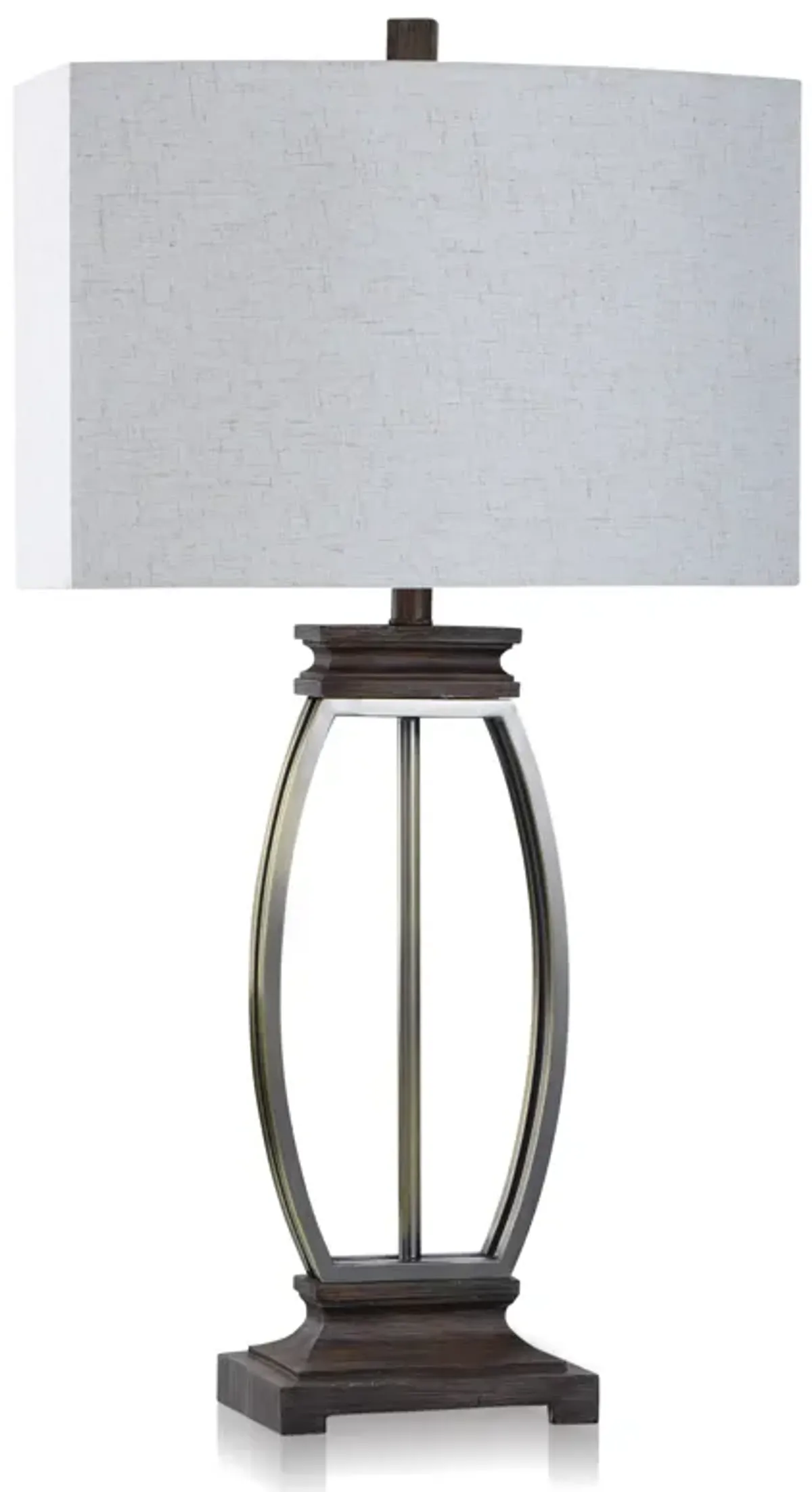 Halen Platinum Table Lamp