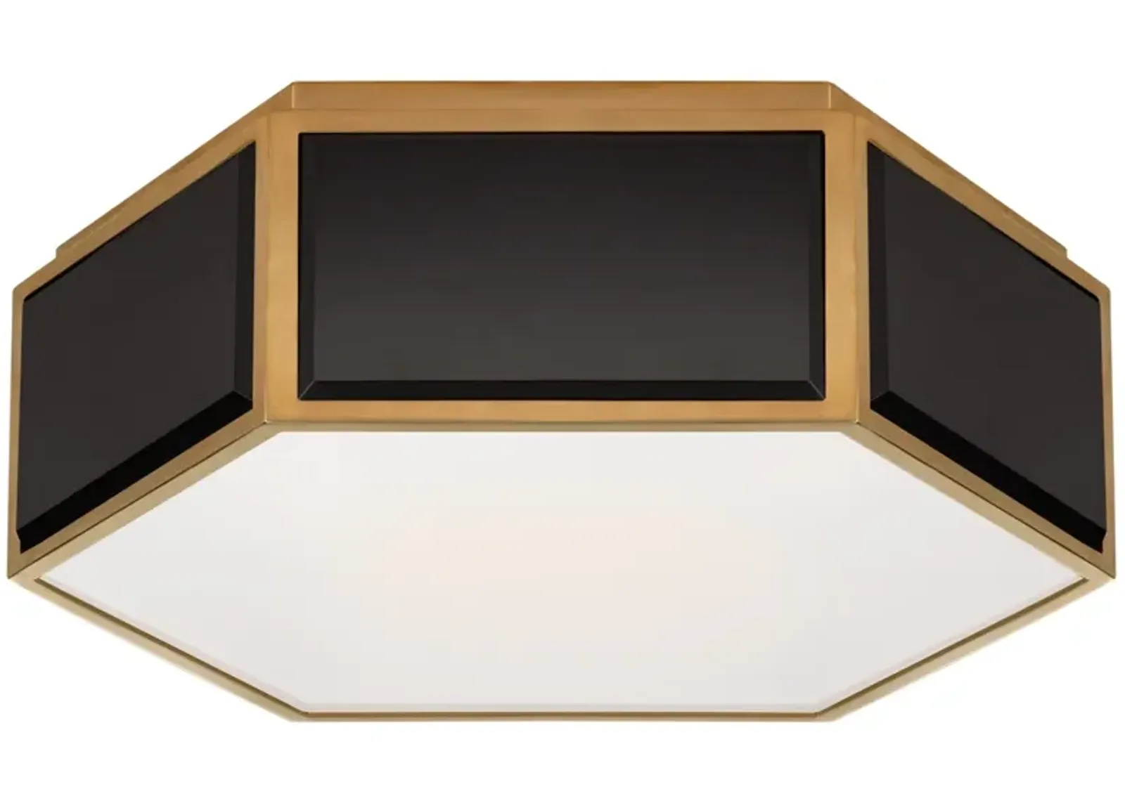 Bradford Small Hexagon Flush Mount