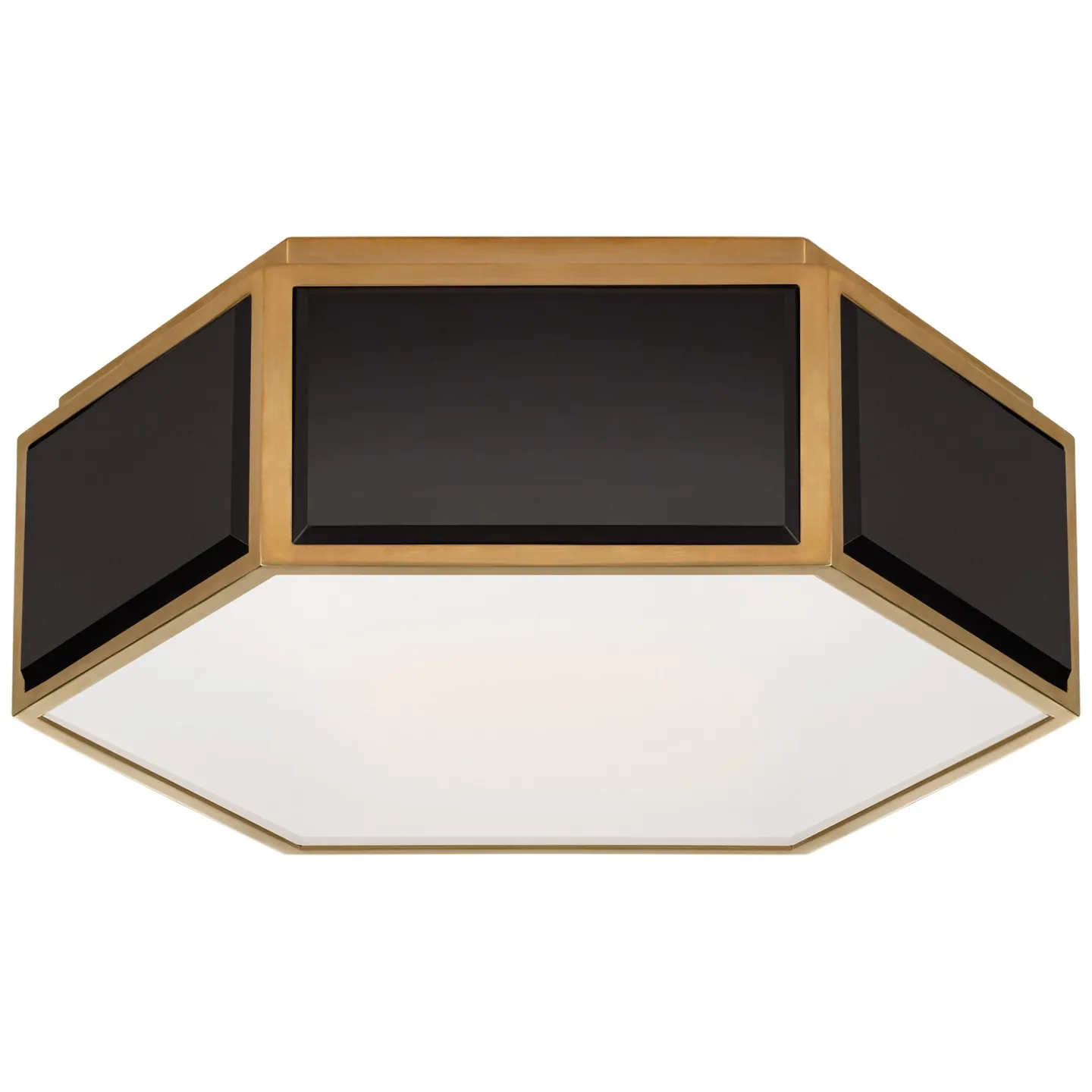 Bradford Small Hexagon Flush Mount