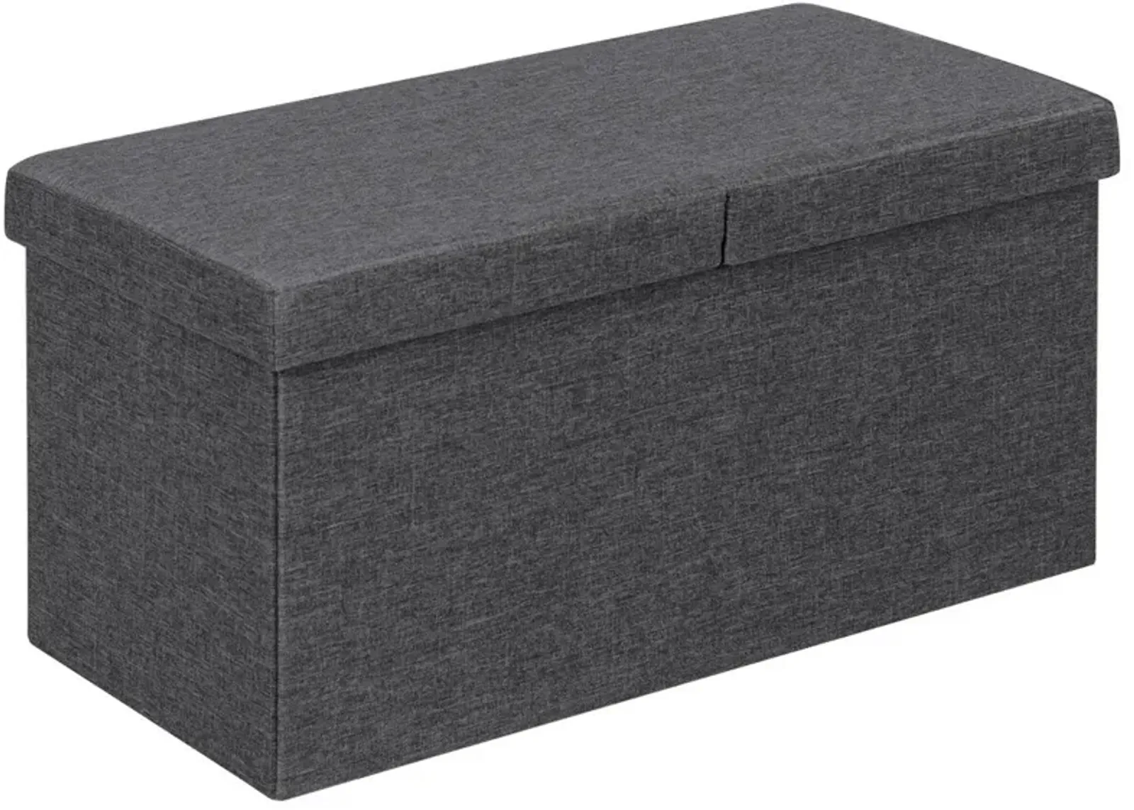 Folding Storage Ottoman with Lift Top