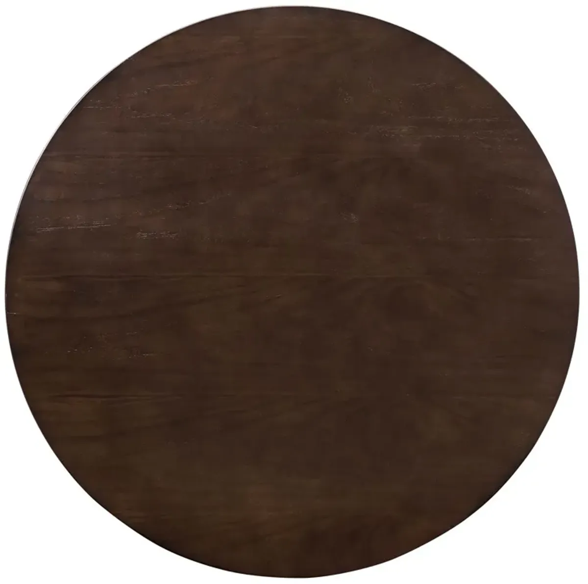 Modway - Verne 35" Dining Table Gold Cherry Walnut